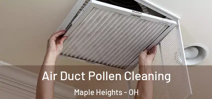  Air Duct Pollen Cleaning Maple Heights - OH